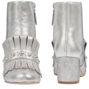 qamile block heel booties